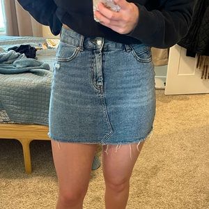 Wild fable jean skirt